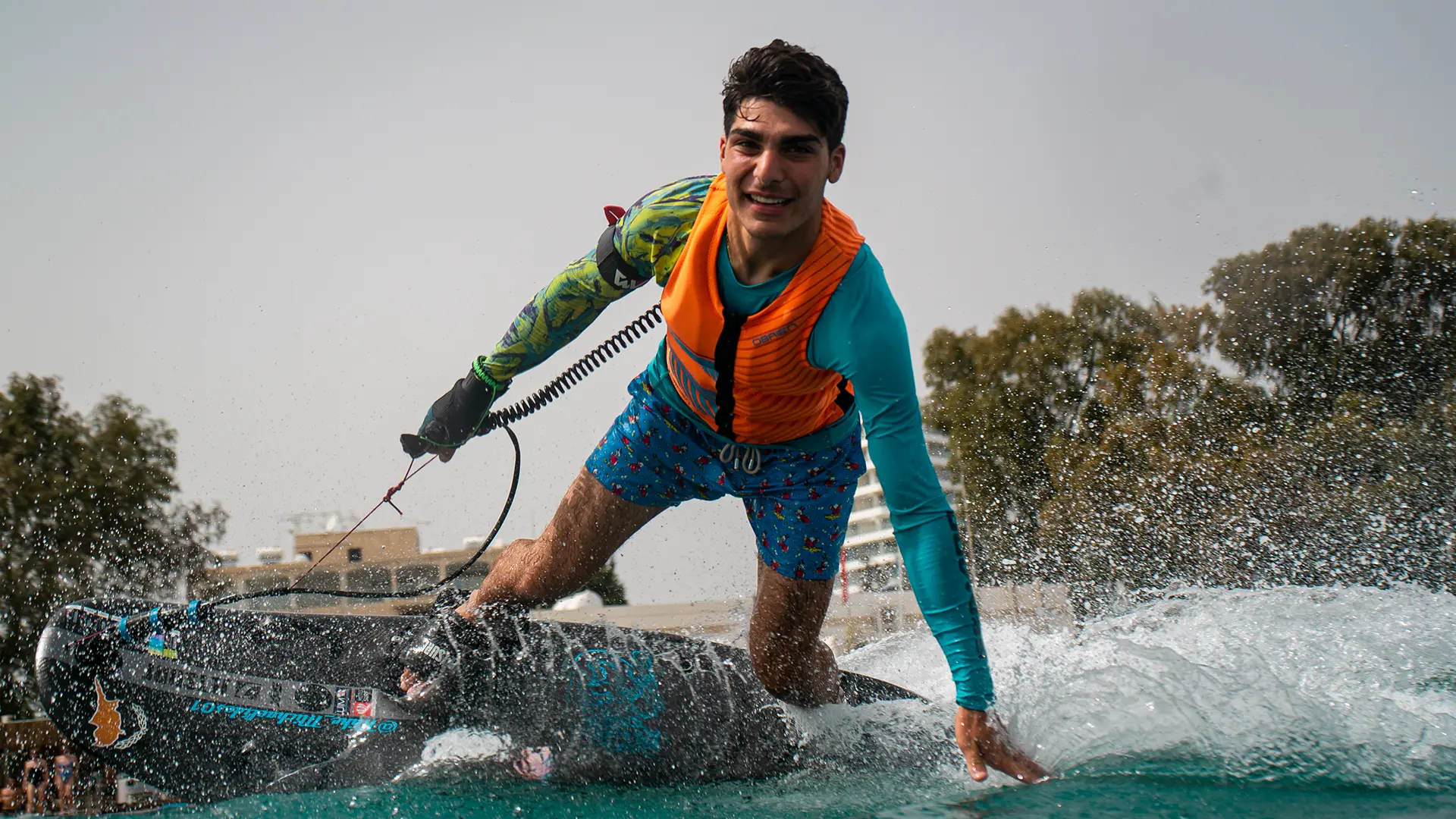 Mike Michaelides wakeboard JETSURF